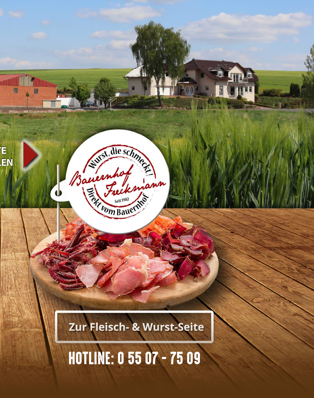 Zur Bauernhof-Wurst-Seite